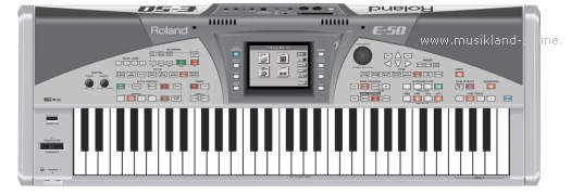 Roland E-50 Music Workstation Keyboard