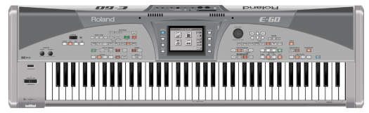 Roland E-60 Music Workstation Keyboard
