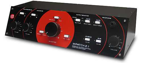 SM Pro Audio M-Patch 2.1 passiver Monitor/Sub Kontrolle