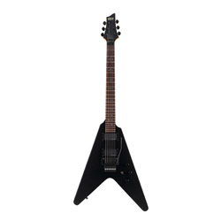 Schecter V-1 FR Custom E-Gitarre Satin Black