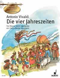 Die vier Jahreszeiten - für Klavier