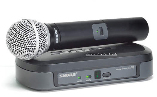 Shure PG-24 / PG58 Funk-SET für Gesang