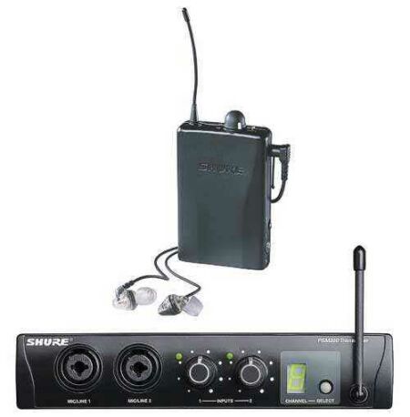 Shure PSM-200 UHF EP2TRE 2 In-Ear-Komplett-SET