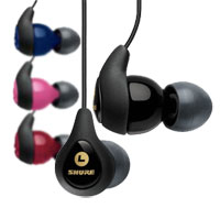 Shure SE115 red Sound Isolating Ohrhörer