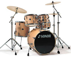 Sonor F-1007 Stage 2 Nature inkl. Becken und Ständer