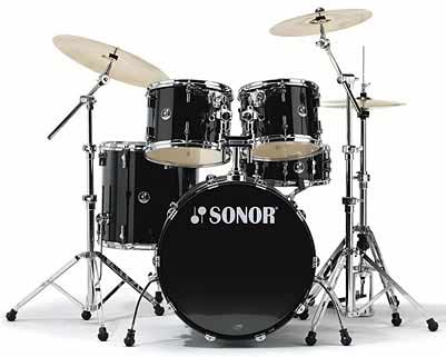 Sonor F-3007 Stage 1 Drum Set Piano Black