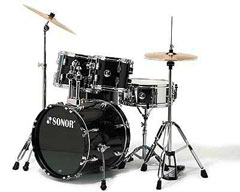 Sonor F-507 Force Combo Drumset Black