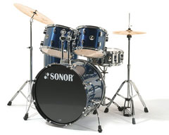 Sonor F-507 Force Combo Drumset Brushed Blue