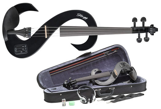 Stagg EVN-4/4 Violine silent black