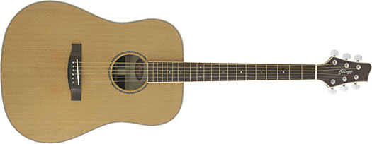Stagg NA-60 Dreadnought Natur Westerngitarre