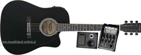 Stagg SW-203 CE-BK Westerngitarre