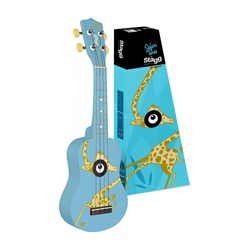 Stagg US-GIRAFFE Sopran Ukulele Giraffe