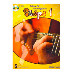 Steps Band 1 (+2 CD's) Schule für Akustikgitarre