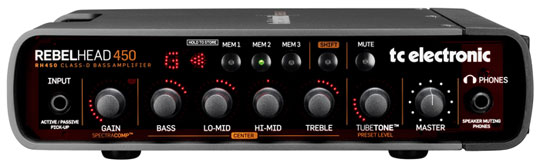 TC Electronic RebelHead 450 Bassverstärker