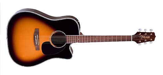 Takamine EG-360SCSB Sunburst G-Serie Dragon Westerngitarre
