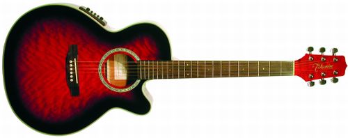 Takamine EG-540 C-RQH rot NEX mit Cutaway 