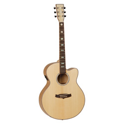 Tanglewood TSJCEXFM Evolution Exotic Westerngitarre