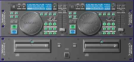 Tascam CD-X1700 Doppel CD Player
