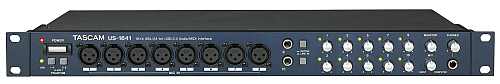 Tascam US-1641 USB Audio-/MIDI-Interface 16in/4out