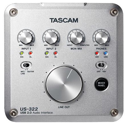 Tascam US-322 USB Interface