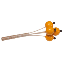 Toca T-BRS Rattan Yellow Bell Shaker on Stick