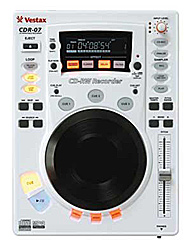Vesatx CDR-07 CD-RW Recorder white