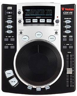 Vestax CDX-05 Single CD-Player