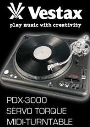 Vestax PDX-3000 Turntable