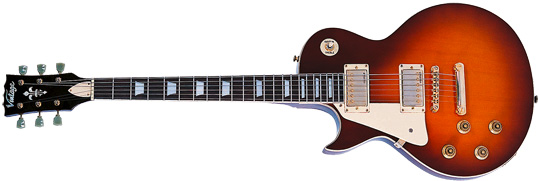 Vintage LV100TSB E-Gitarre Lefthand