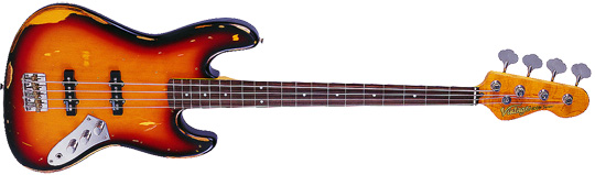 Vintage VJ74MRJP E-Bass fretless