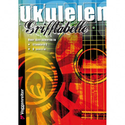 Voggenreiter Grifftabelle für Ukulele