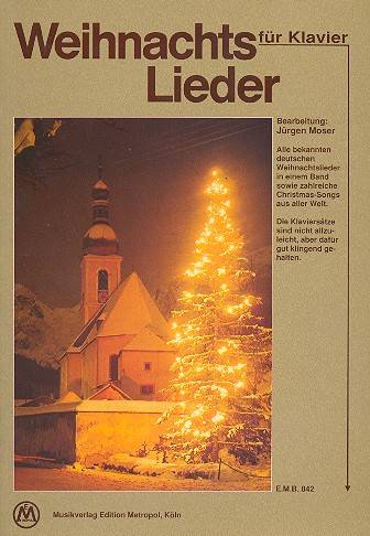 Weihnachtslieder - Klavier