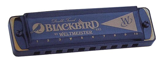 Weltmeister Mundharmonika Blackbird in C Dur