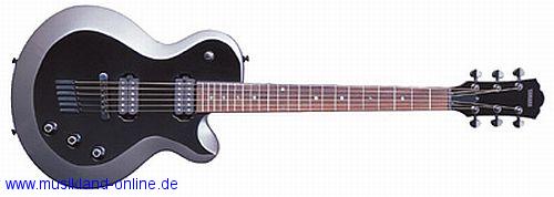 Yamaha AES-720 Black Grey Metallic E-Gitarre