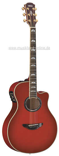 Yamaha APX-900 CRB Elektro-Akustik Gitarre Crimson Burst