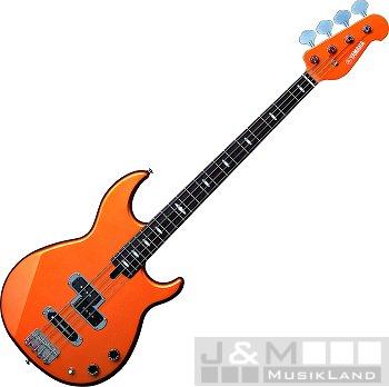 Yamaha BB-414 Orange Metallic Bass
