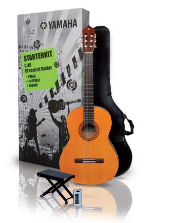 Yamaha C-40 Konzertgitarren SET