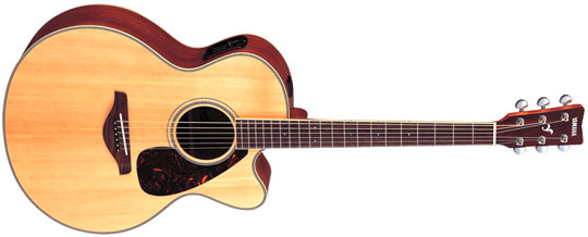 Yamaha FJX720 SC Jumbo Westerngitarre natur
