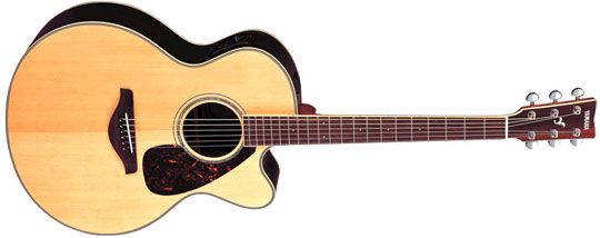 Yamaha FJX730 SC Jumbo Westerngitarre natur