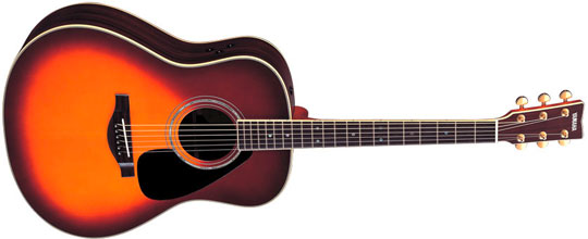 Yamaha LLX16 Jumbo Westerngitarre brown sunburst incl. Case