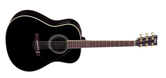 Yamaha LLX6A Jumbo Westerngitarre black inkl. Case