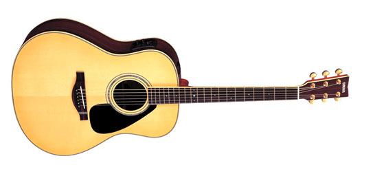 Yamaha LLX6A Jumbo Westerngitarre natur inkl. Case