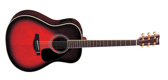 Yamaha LLX6A Jumbo Westerngitarre tobacco sunburst inkl. Case