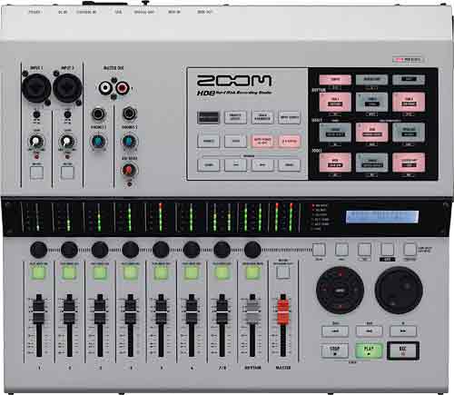 Zoom HD-8 CD Recorder inkl. Netzteil und CubaseLE