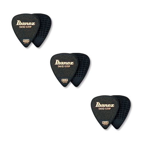 Ibanez PPA14HSG-BK Sand Grip 6er Pack schwarz