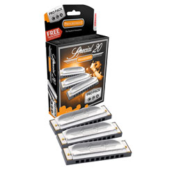 Hohner Special 20 Pro Pack 3 Tonarten C G A