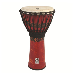 Toca SFDJ-10F Djembe Freestyle Rope Tuned 10" Fiesta Red