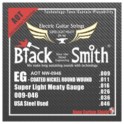 Black Smith ANW-0946 E-Gitarren Saiten beschichtet 9-46