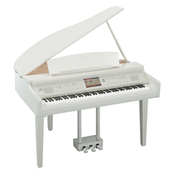 Yamaha CVP-709GP PWH Digital Piano Flügel inkl. Aufbau