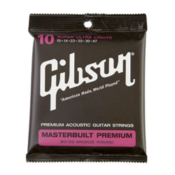 Gibson Masterbuilt Premium Akustik Gitarren Saiten 010-047